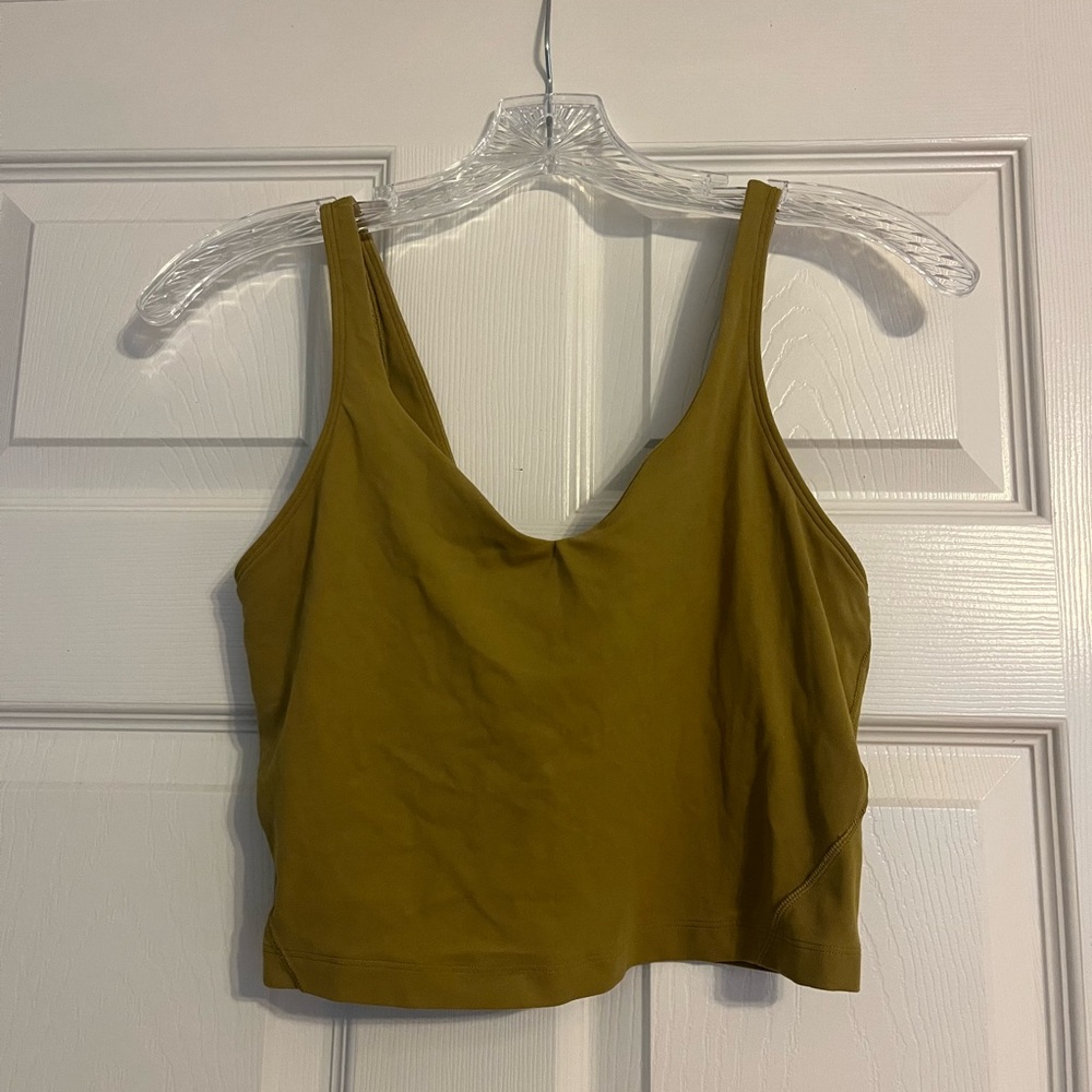 Lululemon Align Tank - Yellow size 6
